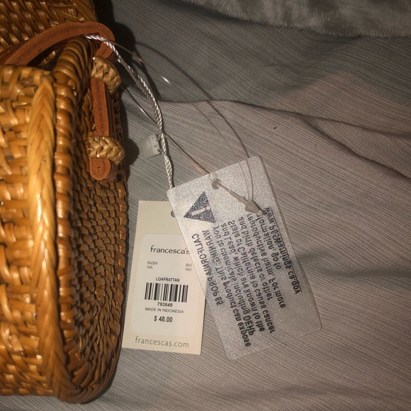francesca’s wicker basket crossbody - Picture 3 of 3